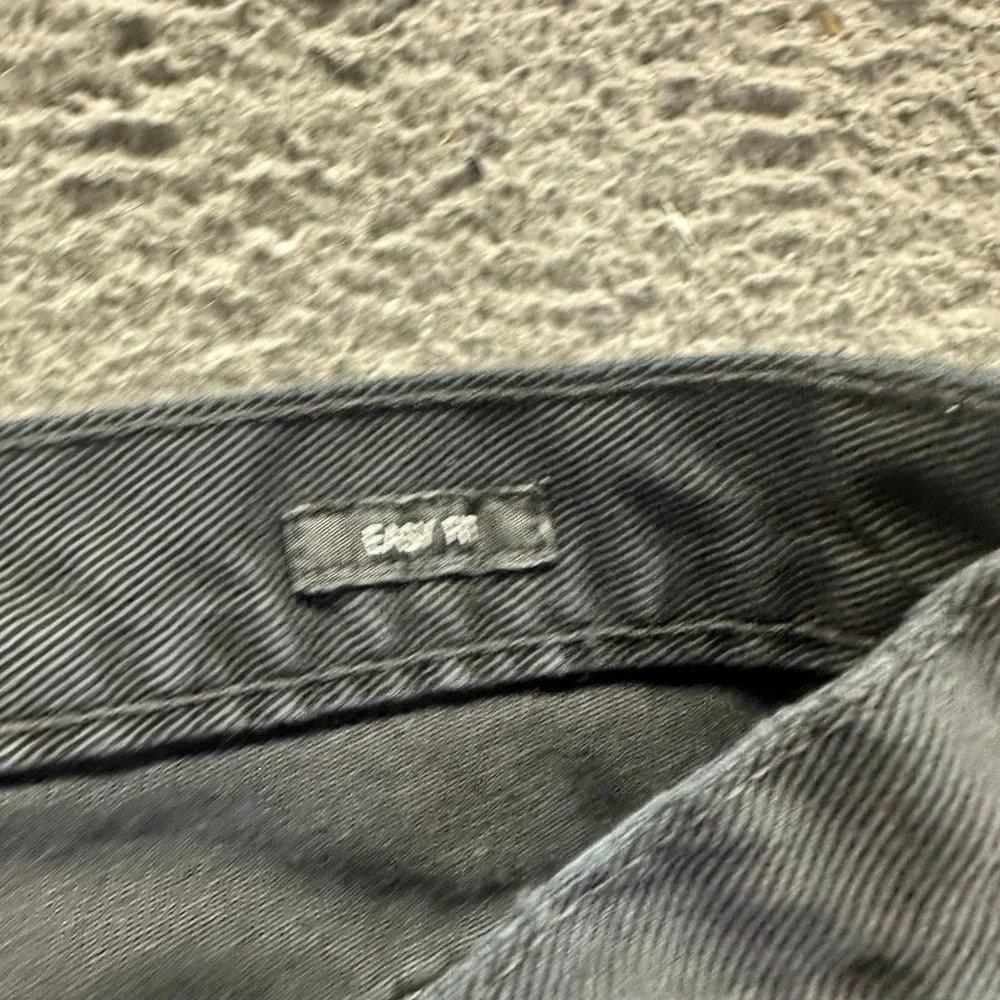 Vintage Calvin Klein Jeans Men 32x29 Black Cotton Denim Straight Workwear Travel